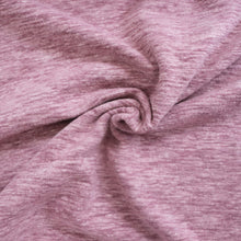 Linen Jersey - Dark Dusky Pink Marled