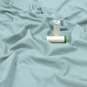 Linen Cotton Jersey - Duck Egg Blue