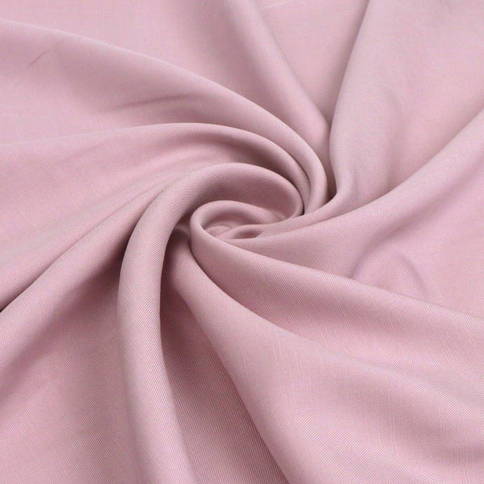 Linen Lyocell Twill - Rose Pink