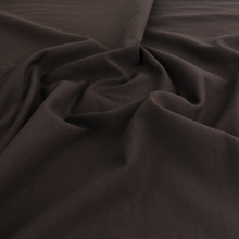 Organic Cotton French Terry - Chocolate Brown