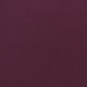 Organic Cotton French Terry - Aubergine Purple - END OF BOLT 107cm