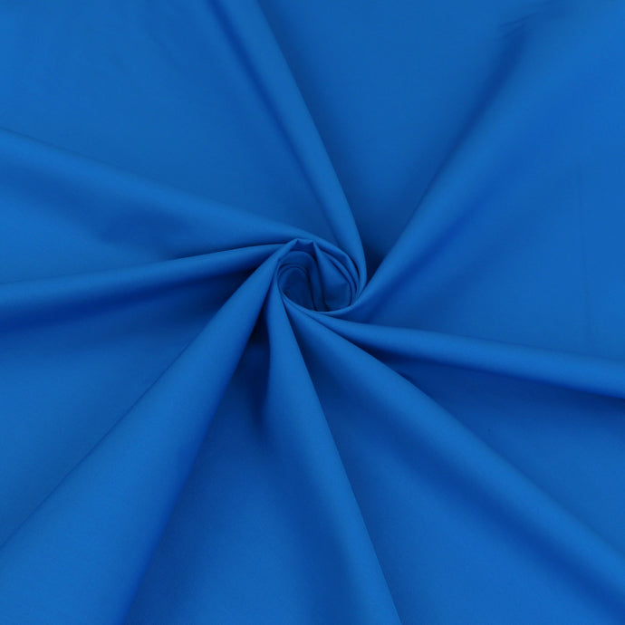 Organic Cotton Poplin - Blue