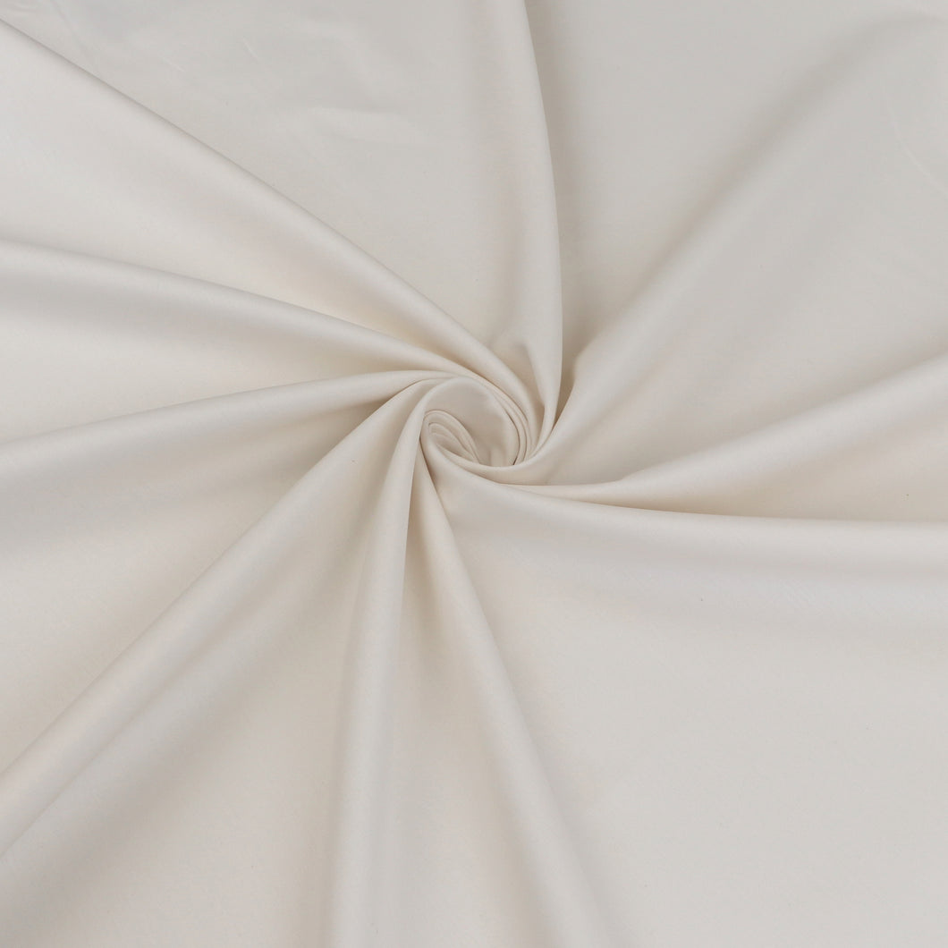 Organic Cotton Poplin - Off White