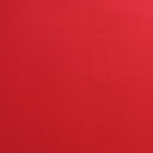 Organic Cotton Poplin - Poppy Red