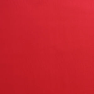 Organic Cotton Poplin - Poppy Red