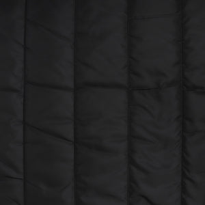 Quilted Coating - Black