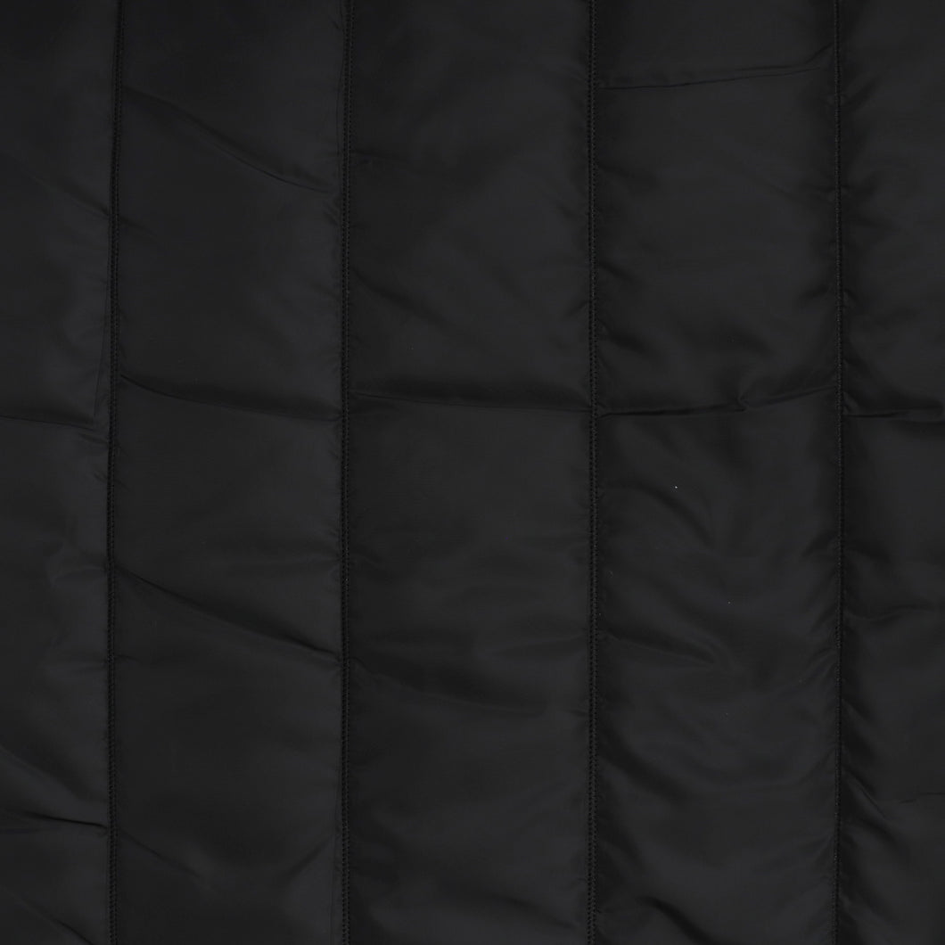 Quilted Coating - Black