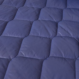 Quilted Coating - Blueberry