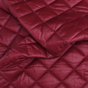 Quilted Coating - Dark Red Diamond - SALE