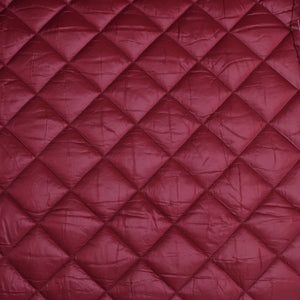 Quilted Coating - Dark Red Diamond
