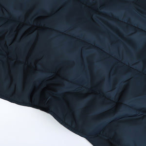 Quilted Coating - Navy