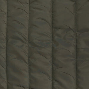 Quilted Coating - Olive