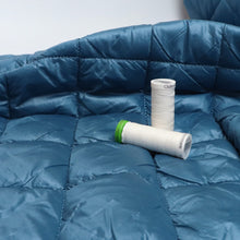 Quilted Coating - Petrol Diamond