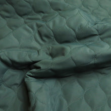 Quilted Coating - Sage Wavy