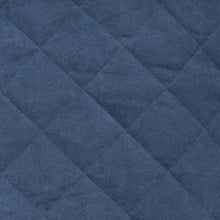 Quilted Corduroy Coating - Blue