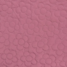 Quilted Double Sided Coating - Pink Flowers