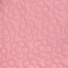 Quilted Double Sided Coating - Pink Flowers