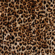 Quilted Velvet Coating - Leopard - END OF BOLT 44cm