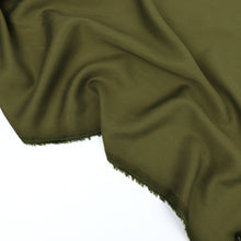 Sandwashed Lyocell Twill - Moss Green