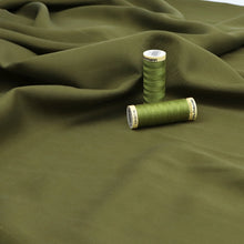 Sandwashed Lyocell Twill - Moss Green