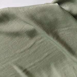 Sandwashed Satin - Ivy Green