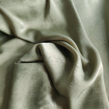 Sandwashed Satin - Ivy Green