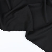 Sandwashed Tencel™ Twill - Black