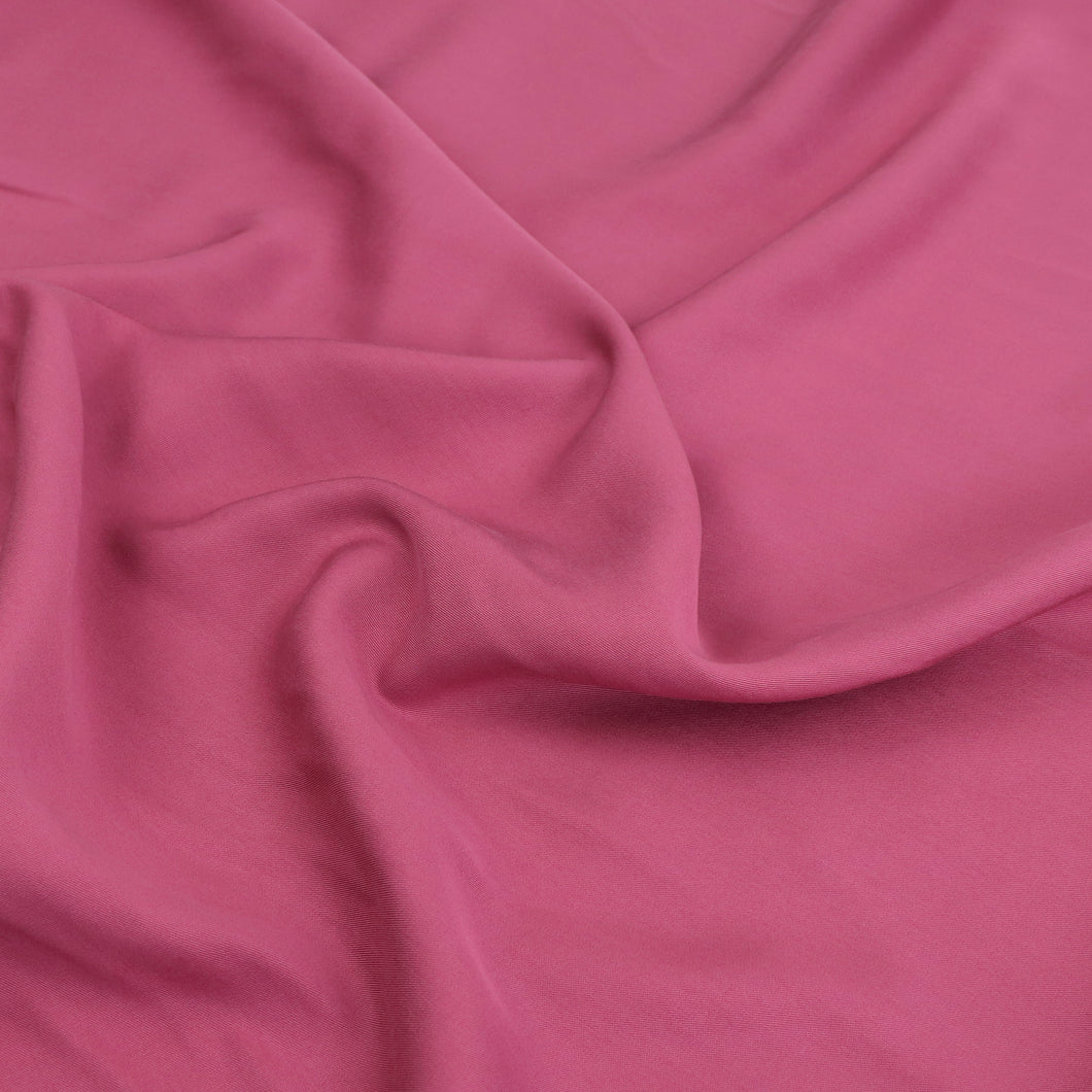 Sandwashed Tencel™ Twill - Dark Pink
