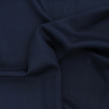 Sandwashed Tencel™ Twill - Navy Blue - END OF BOLT 53cm