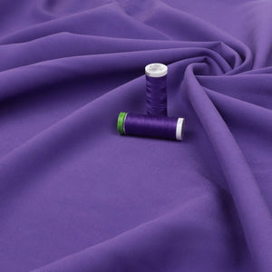 Sandwashed Viscose Twill - Lavender