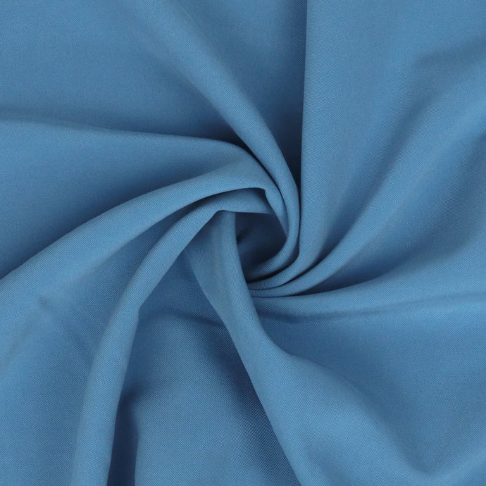 Sandwashed Viscose Twill - Light Blue