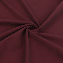 Sandwashed Viscose Twill - Maroon