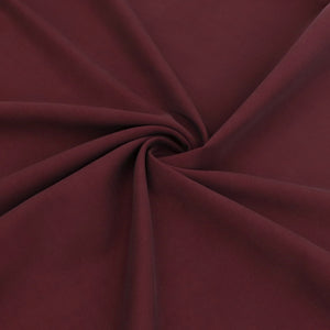 Sandwashed Viscose Twill - Maroon