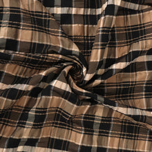 Seersucker - Brown Check