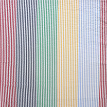 Seersucker - Multi Coloured Stripe - SALE