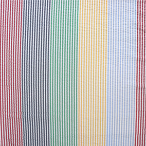 Seersucker - Multi Coloured Stripe - SALE