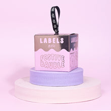 Kylie And The Machine - Festive Bauble - Pink & Gold