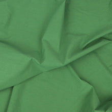 Stone Washed Cotton Poplin - Leaf Green - END OF BOLT 203cm