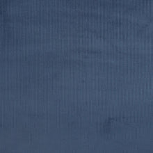 Stretch Cotton Corduroy - Steel Blue