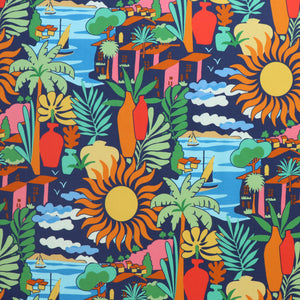 Cotton Poplin - Sunshine Sailing - Sew Me Sunshine Exclusive