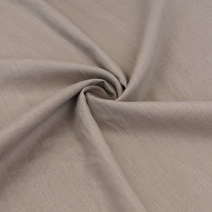 Washed Linen Cotton Lightweight - Taupe