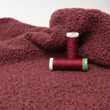 Teddy Fleece - Dark Rouge