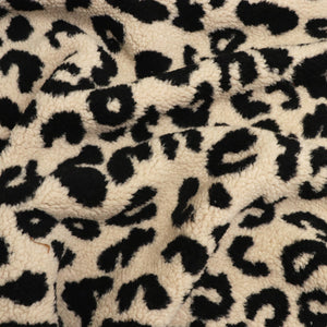 OEKO-TEX Certified Leopard Towels in Luxury Cotton in Beige/Cream