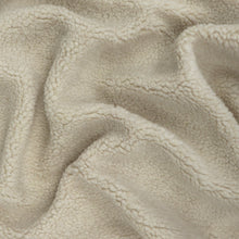 Teddy Fleece Coating  - Light Cream