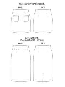 Tilly and the Buttons - Ramona Skirt