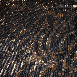 Tulle Sequins - Gold + Black Zebra - SALE