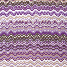 Viscose Blend Crepe - Waves - Purple