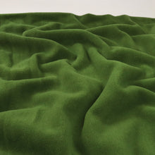 Viscose Blend Polar Fleece - Leaf Green