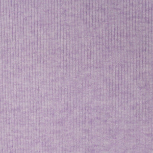 Viscose Blend Ribbed Jersey Knit - Lilac SEAMWORK