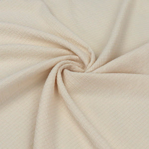 Viscose Blend Seersucker - Cream